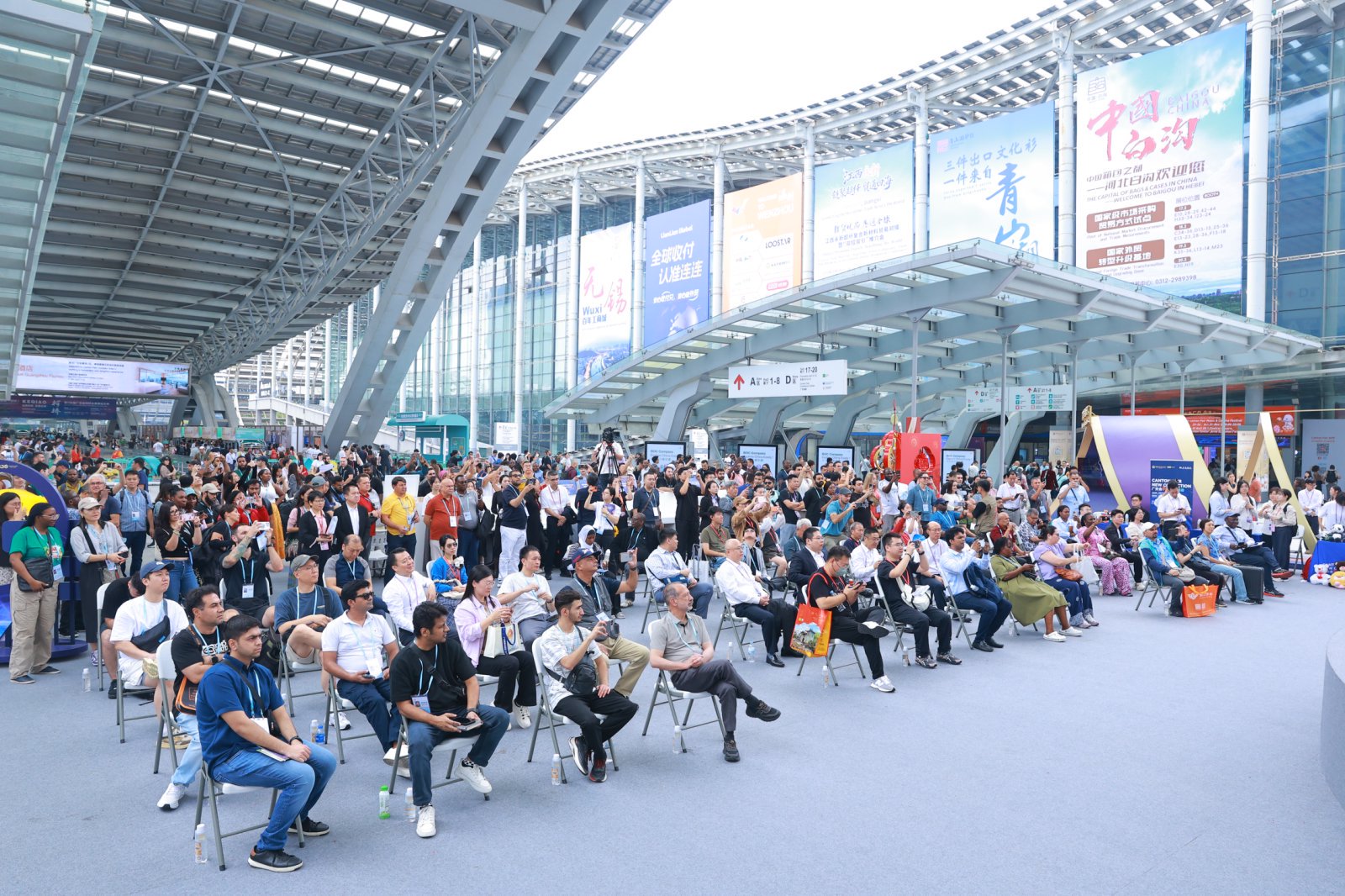 第138届广交会活动现场观众